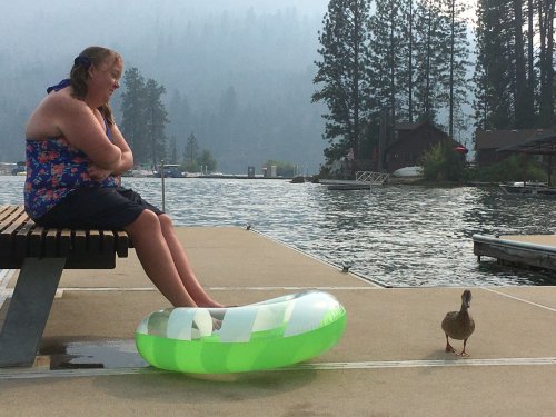 Melissa and duck